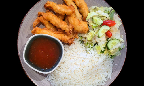 Chicken Nuggets Rice