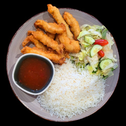 Chicken Nuggets Rice